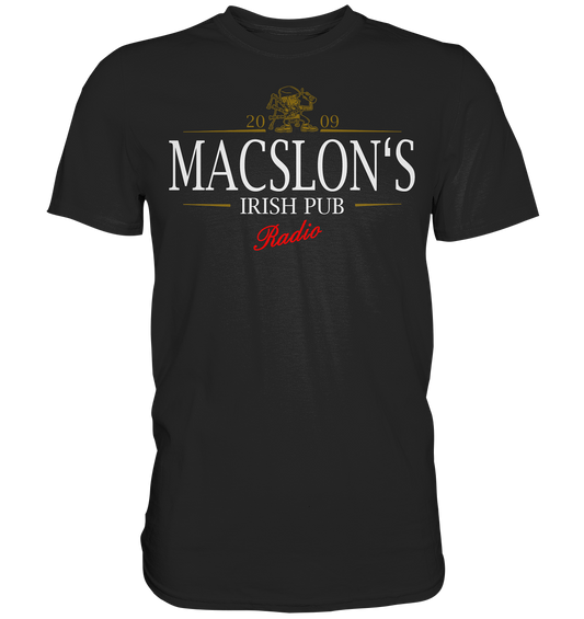MacSlon's Irish Pub Radio "Stout" - Premium Shirt