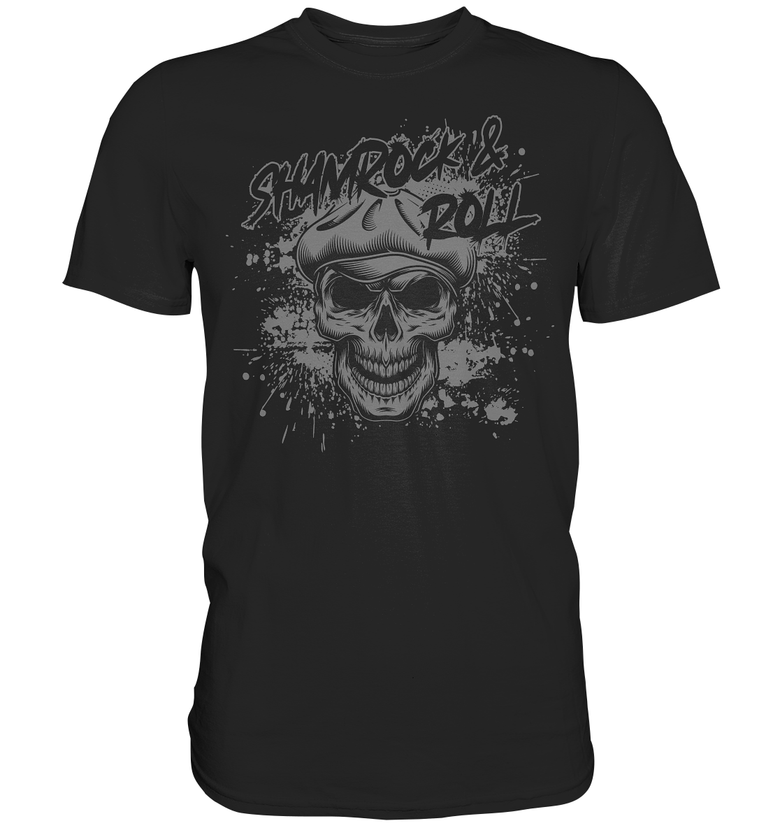 Shamrock And Roll "Skull" - Premium Shirt