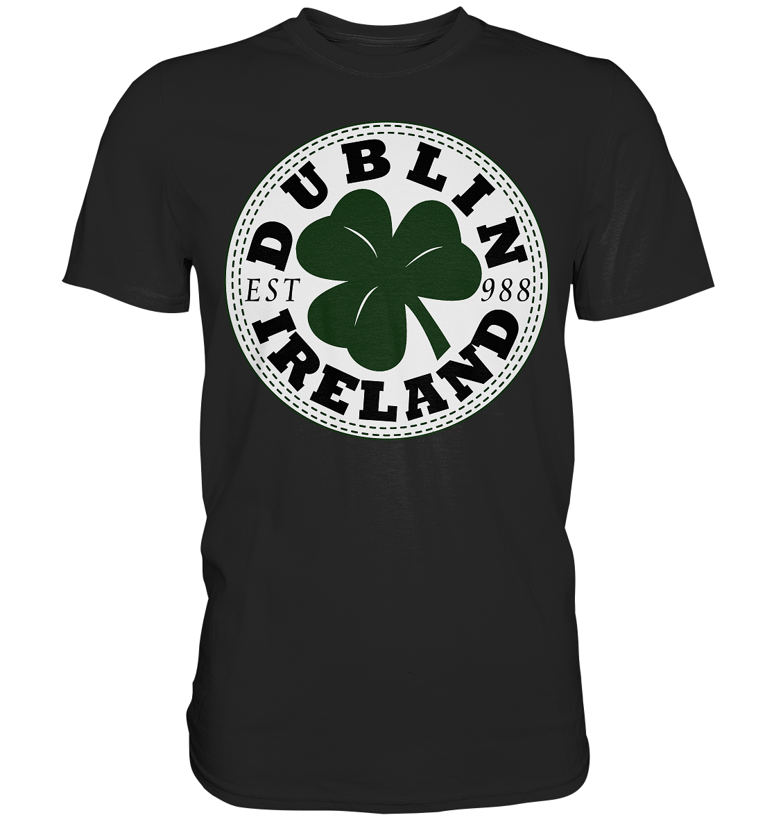 Dublin "Ireland / Est 988" - Premium Shirt
