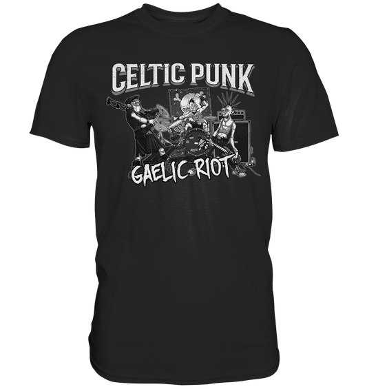 Celtic Punk "Gaelic Riot" - Premium Shirt