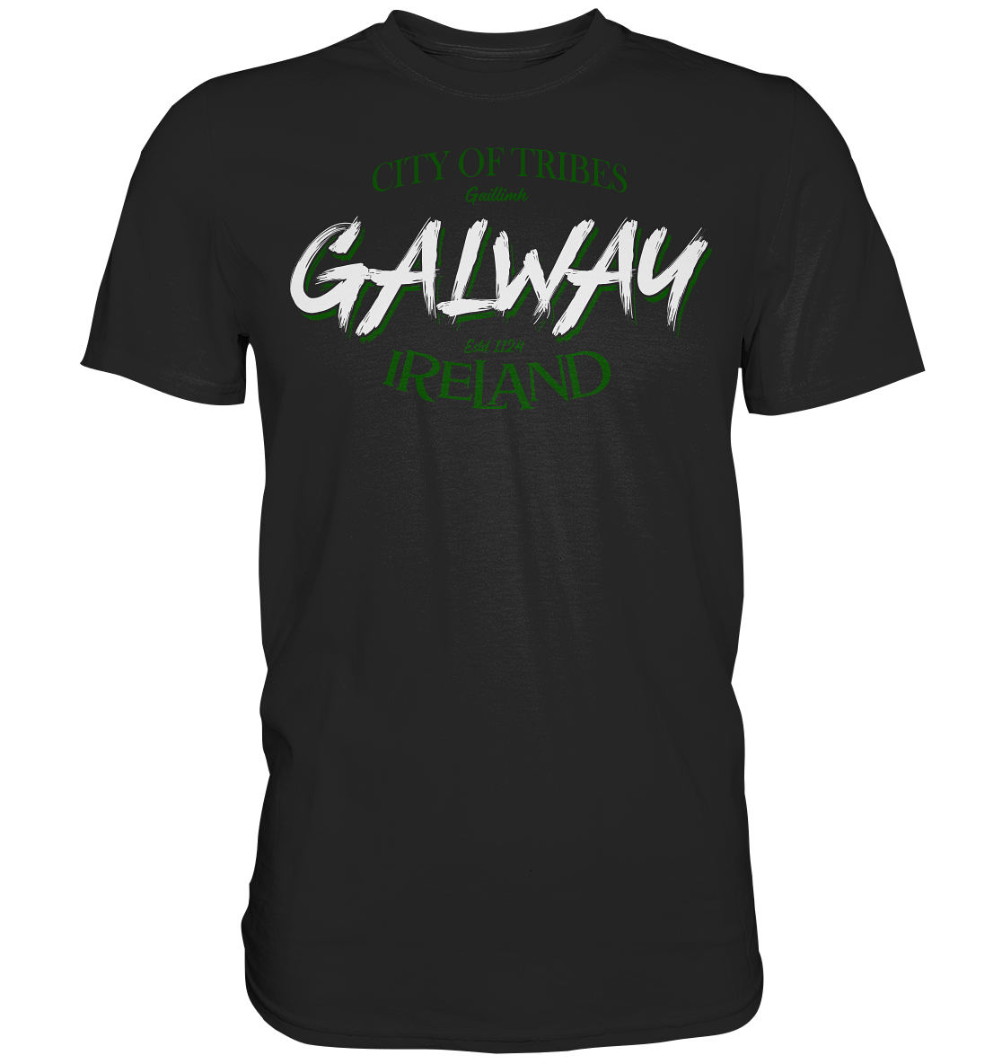 Galway "City Of Tribes" - Premium Shirt