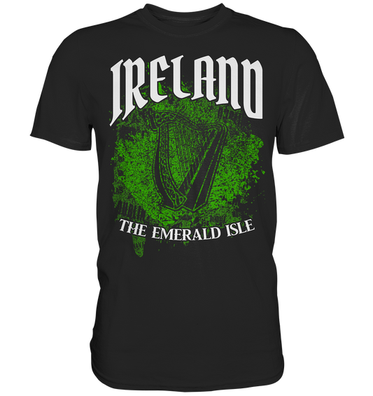 Ireland "The Emerald Isle / Splatter" - Premium Shirt