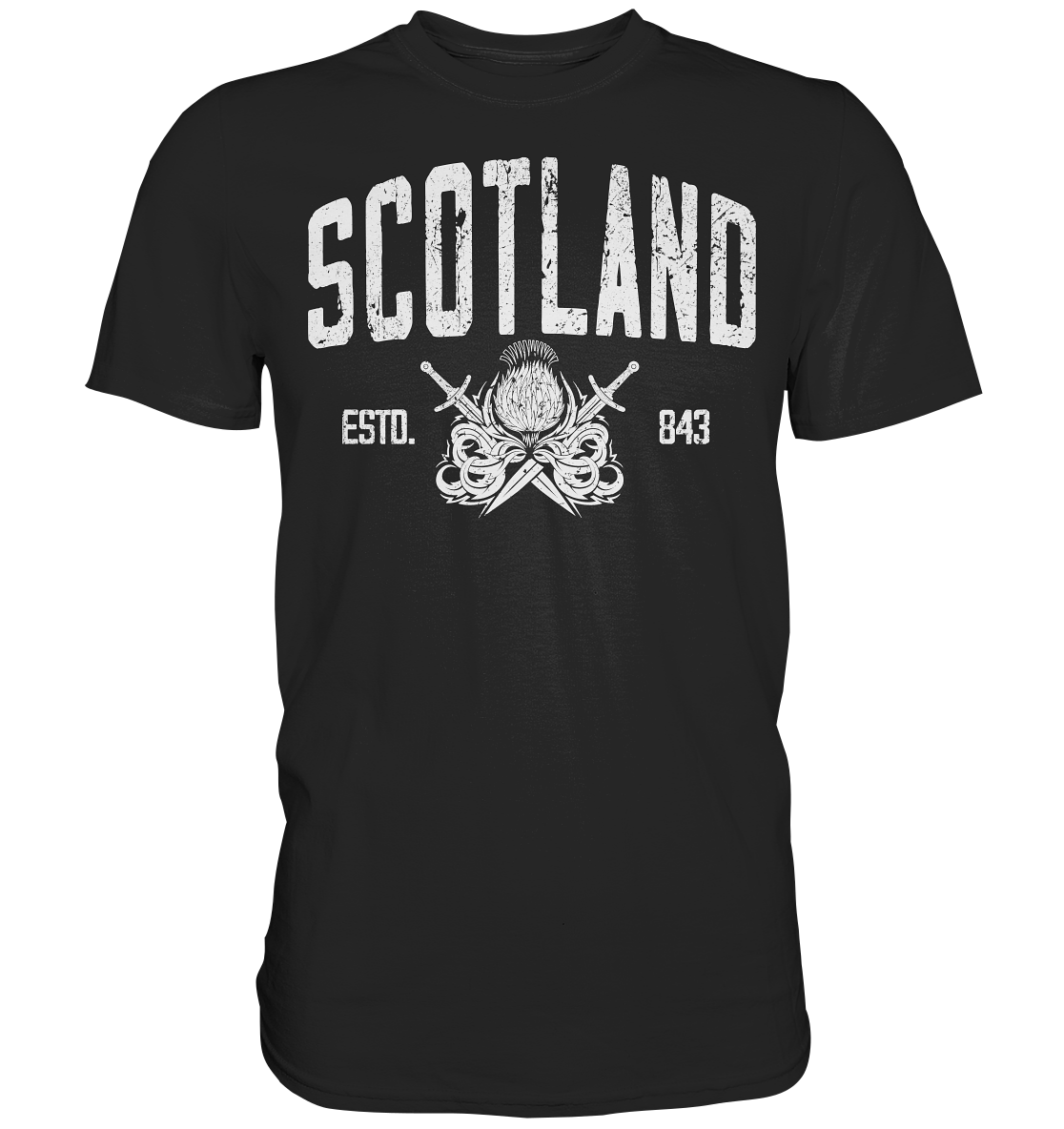 Scotland "Estd. 843" - Premium Shirt