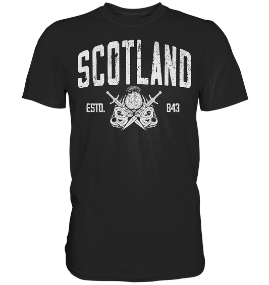 Scotland "Estd. 843" - Premium Shirt