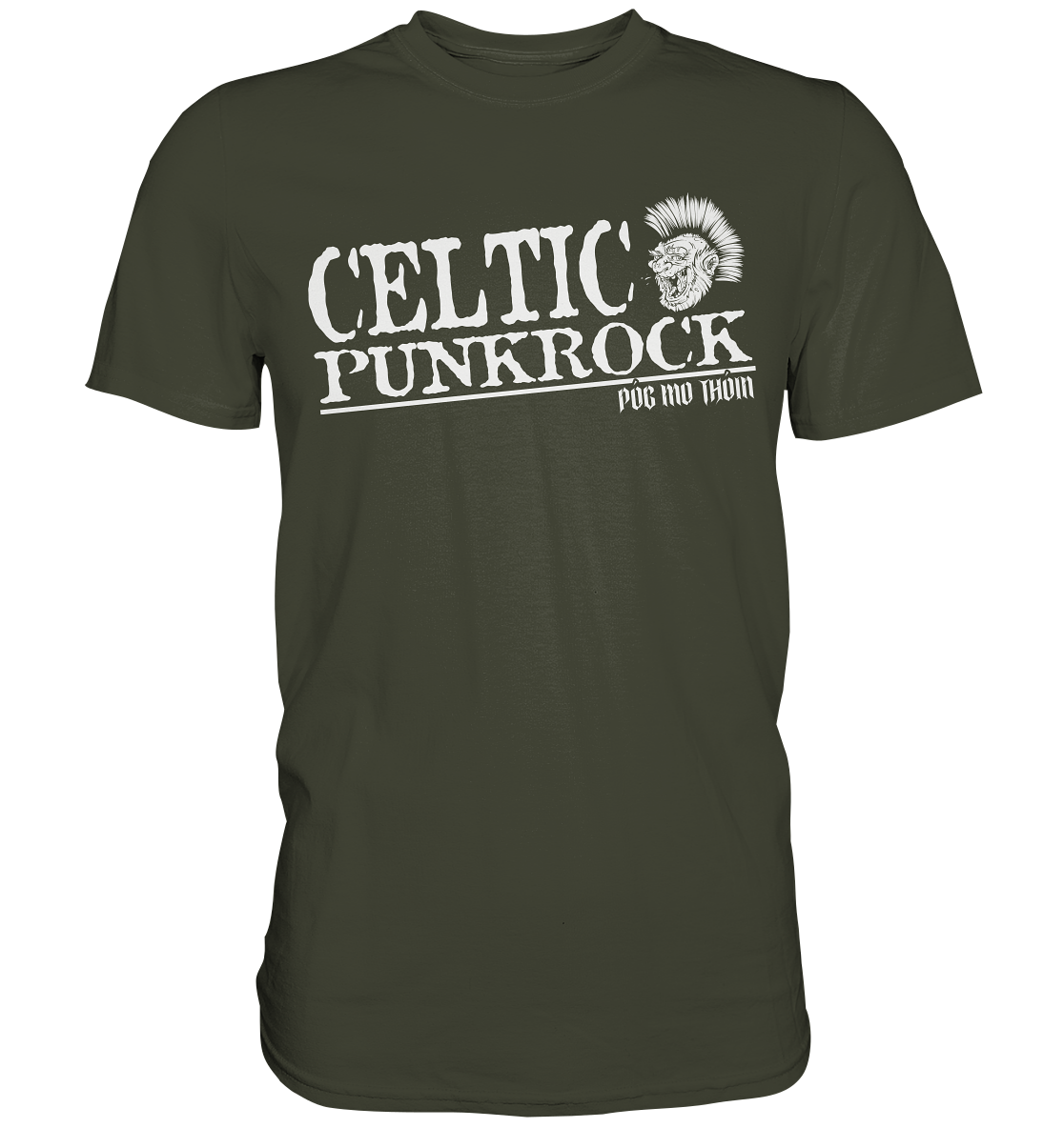 Póg Mo Thóin Streetwear "Celtic Punkrock" - Premium Shirt
