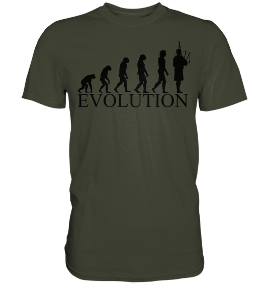Bagpipe Evolution - Premium Shirt