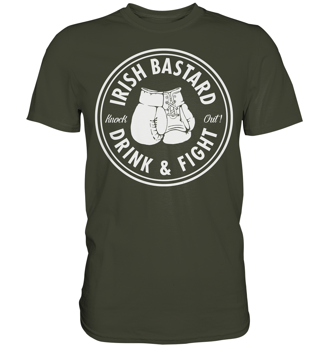 Irish Bastard "Drink & Fight" - Premium Shirt