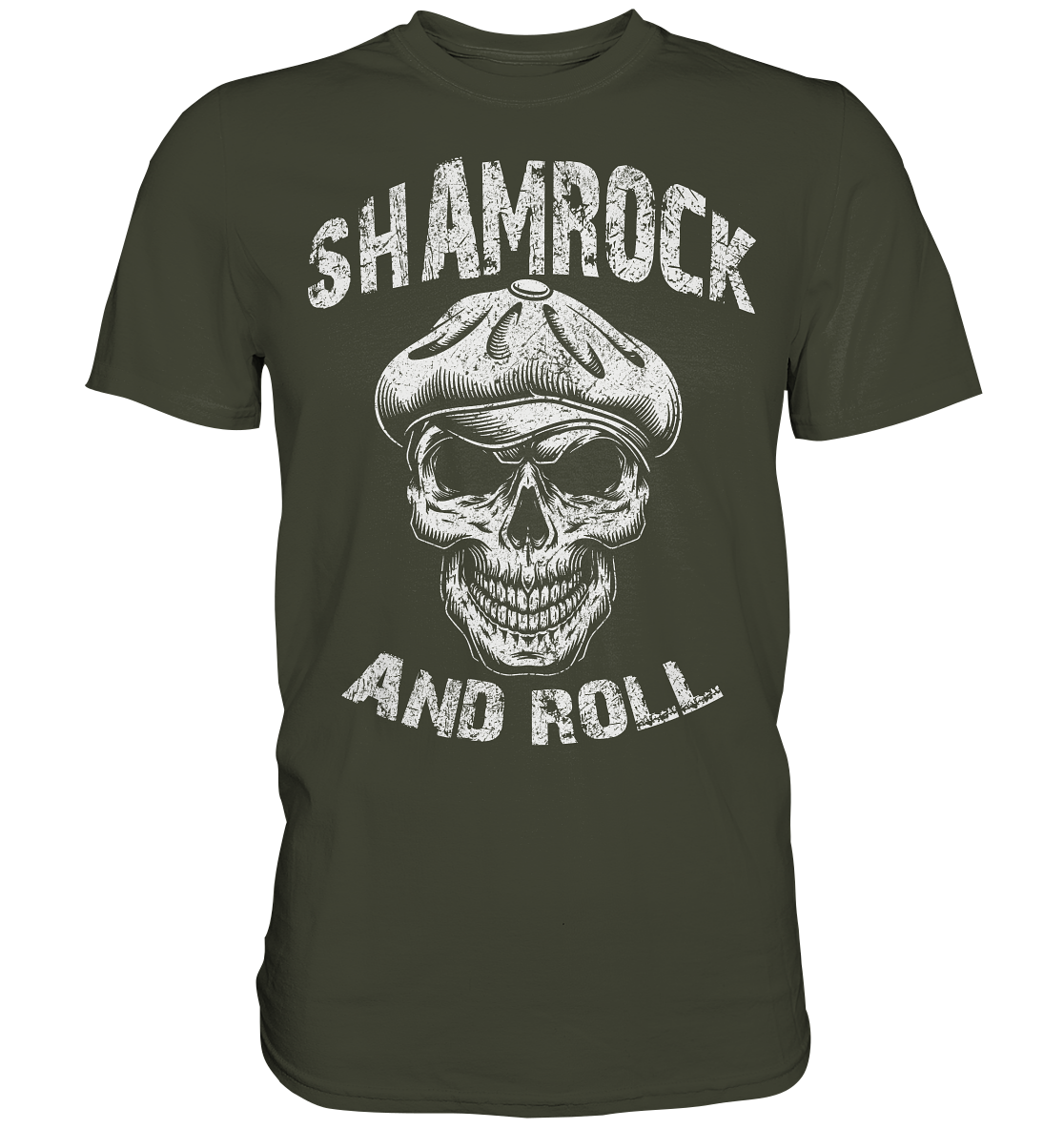 Shamrock And Roll "Skull" - Premium Shirt