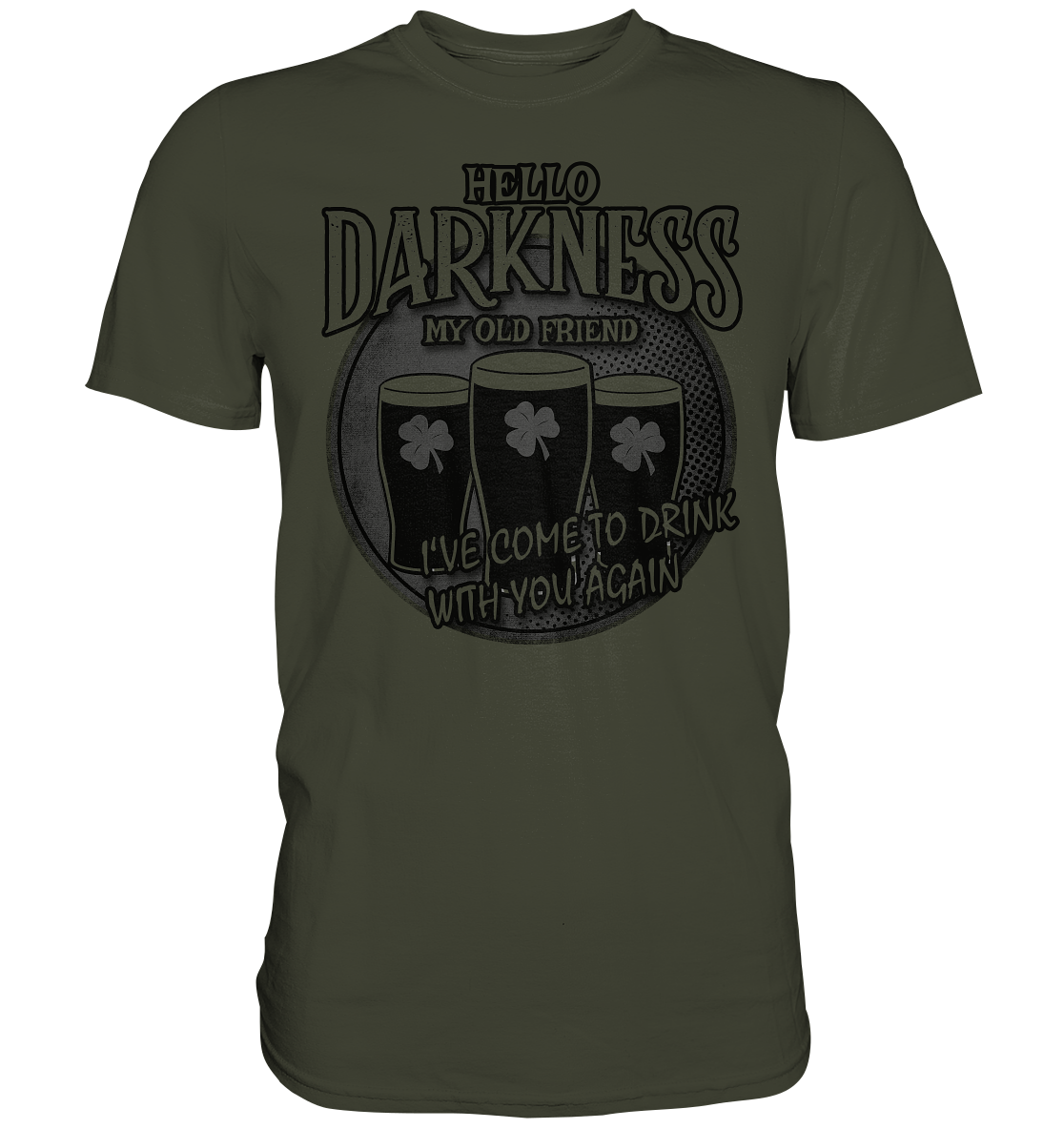 Hello Darkness My Old Friend - Premium Shirt