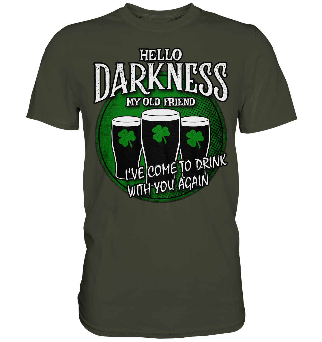 Hello Darkness My Old Friend - Premium Shirt