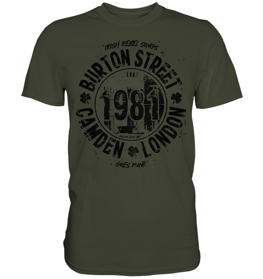 Póg Mo Thóin Streetwear "Burton Street" - Premium Shirt