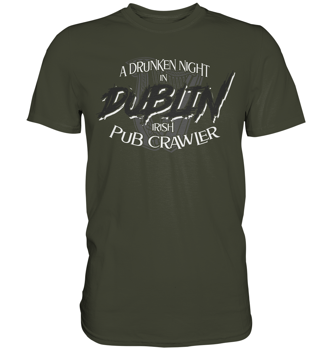 A Drunken Night In Dublin "Irish Pub Crawler" - Premium Shirt