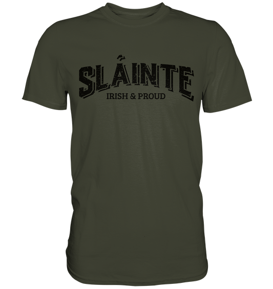 Sláinte "Irish & Proud" - Premium Shirt