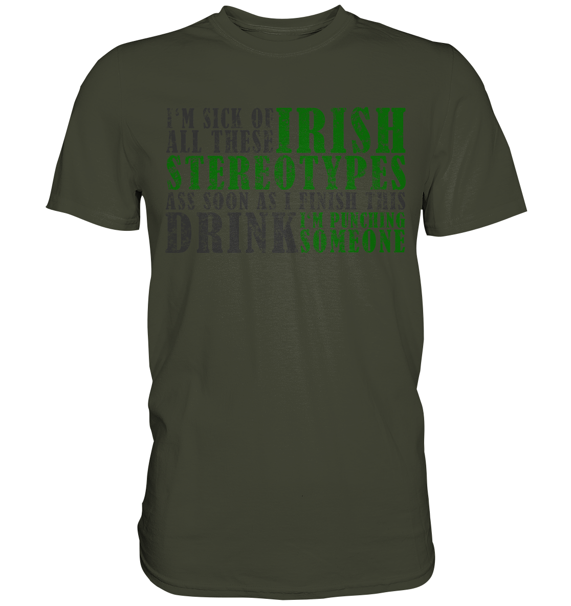 Irish Stereotypes - Premium Shirt