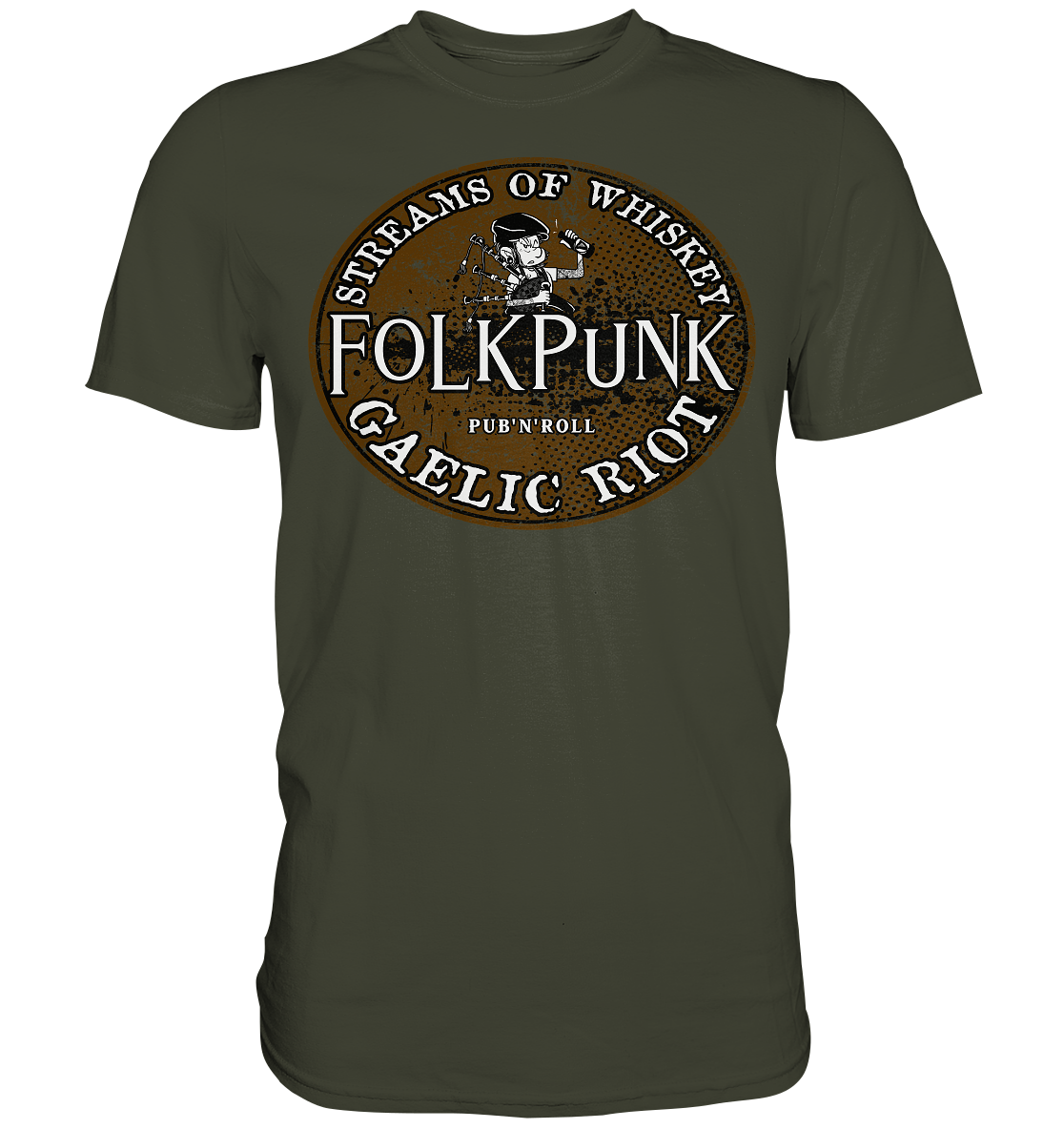 Folkpunk "Streams Of Whiskey" - Premium Shirt