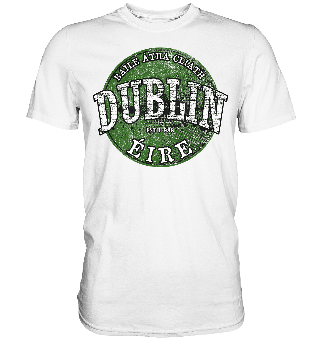 Dublin "Estd 988 / Baile Átha Cliath / Éire" - Premium Shirt