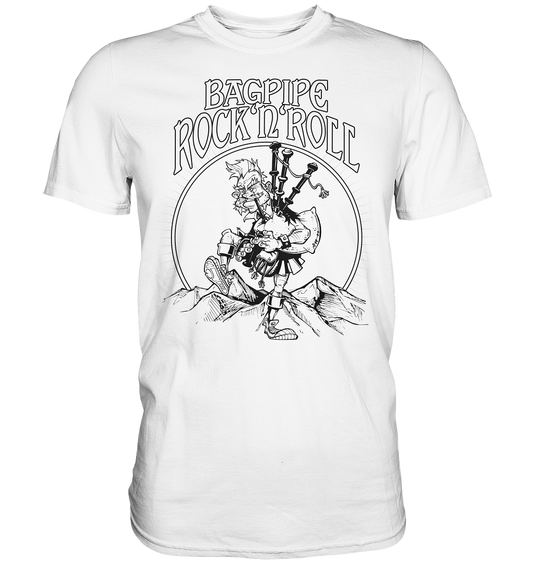 Bagpipe Rock'n'Roll - Premium Shirt