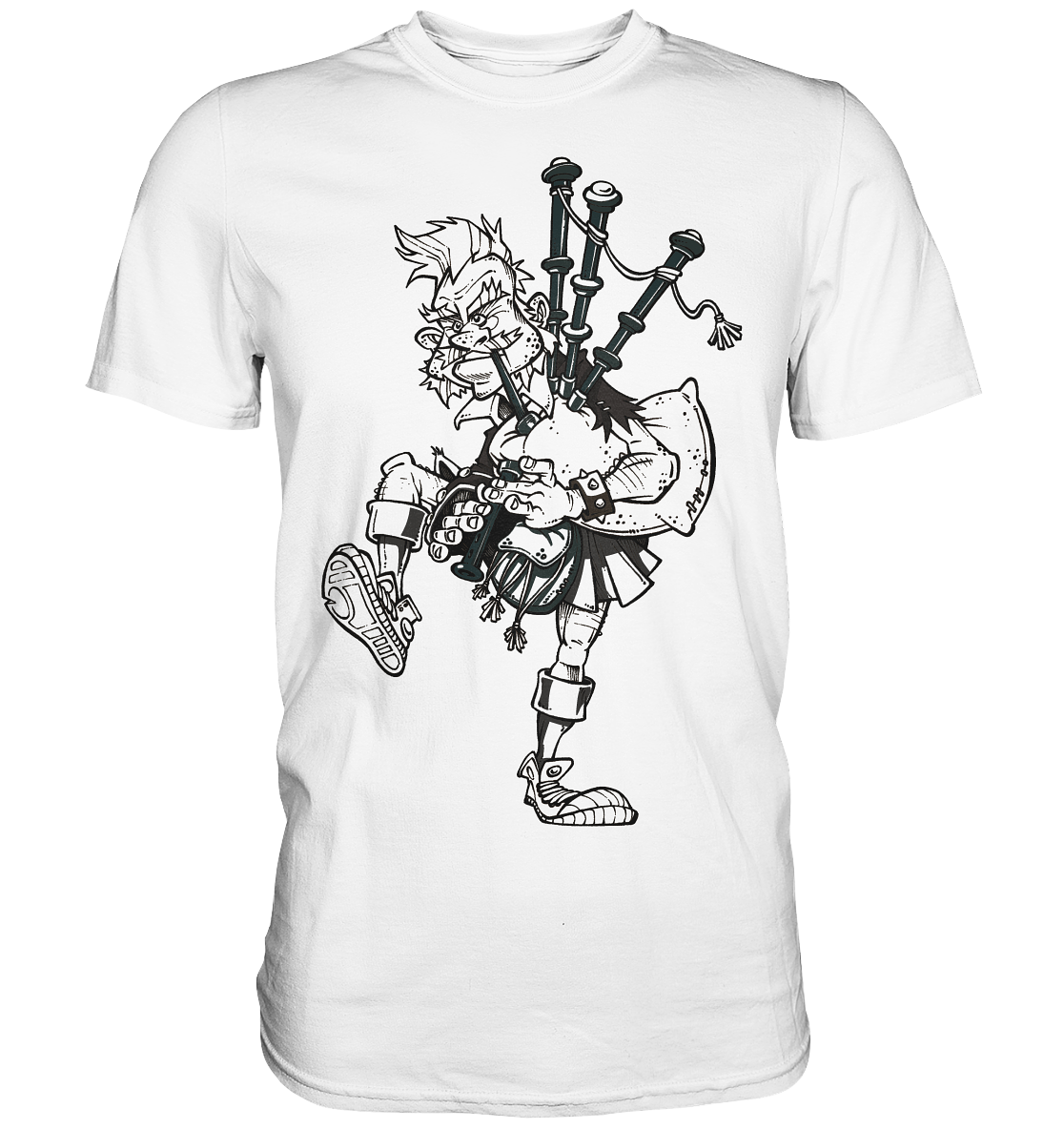 Bagpiper - Premium Shirt