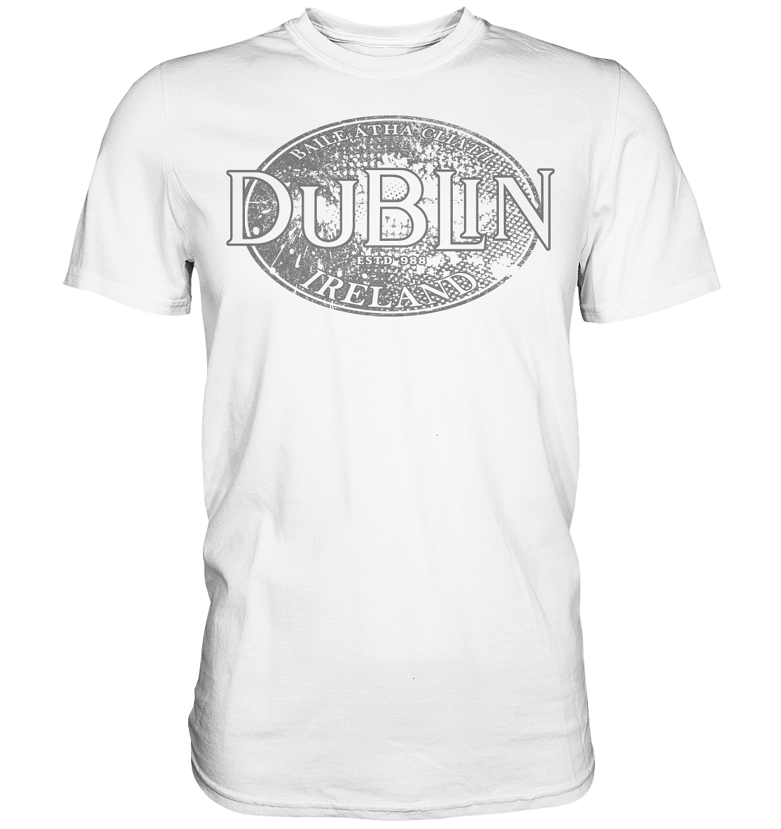 Dublin "Ireland / Baile Átha Cliath / Estd 988" - Premium Shirt