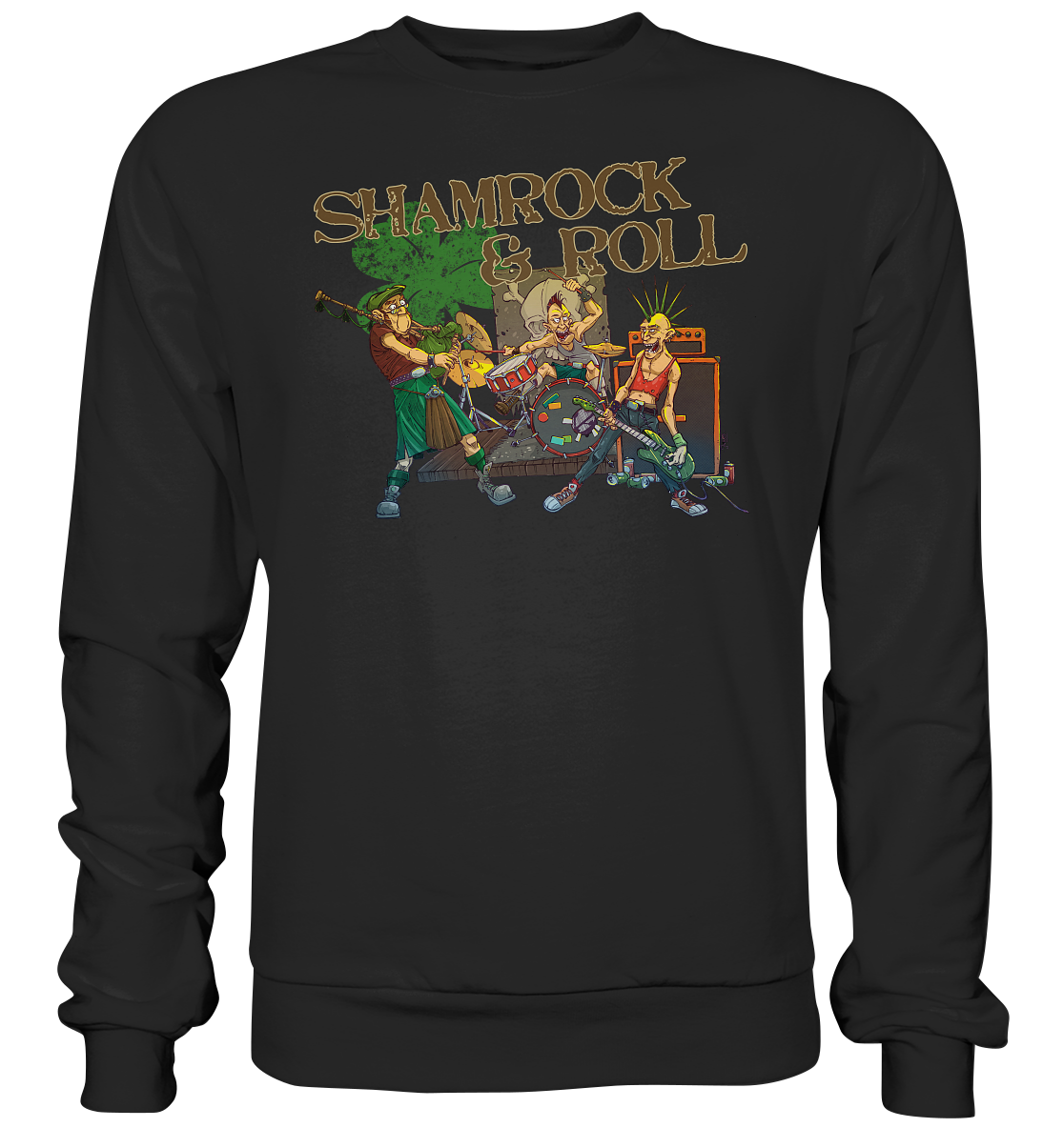 Shamrock & Roll "Band" - Premium Sweatshirt