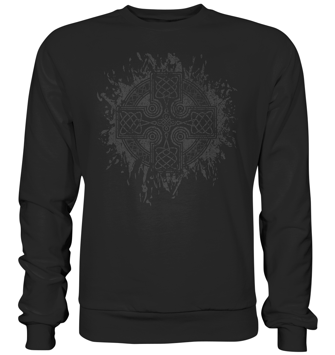 Celtic Cross "Splatter" - Premium Sweatshirt