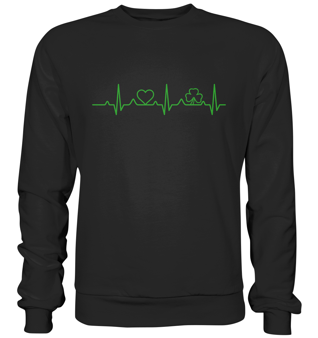 "Irish Heartbeat" - Premium Sweatshirt