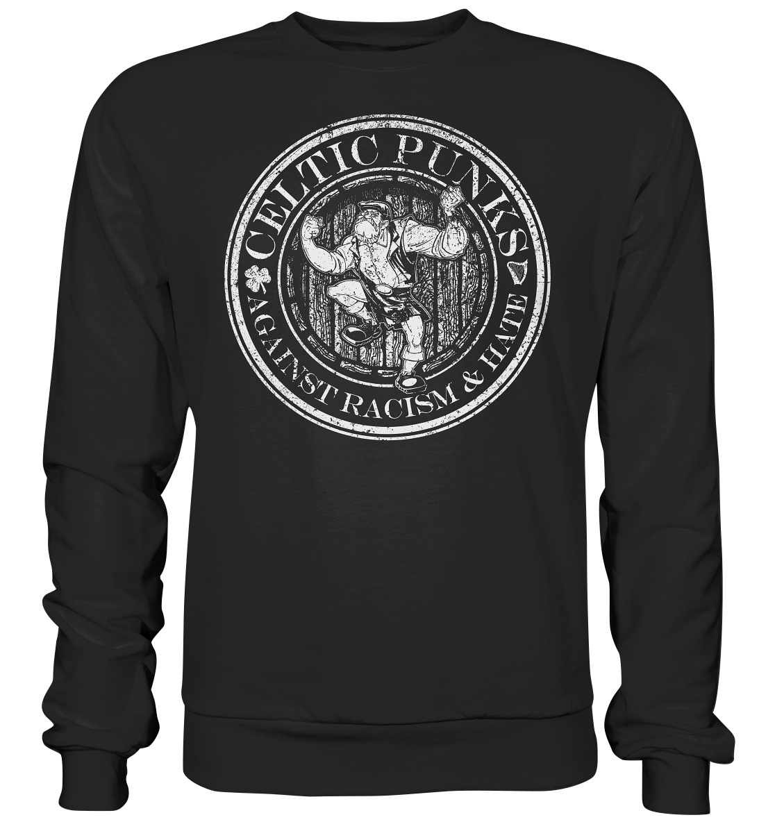 Celtic Punks "Against Racism & Hate" - Premium Sweatshirt