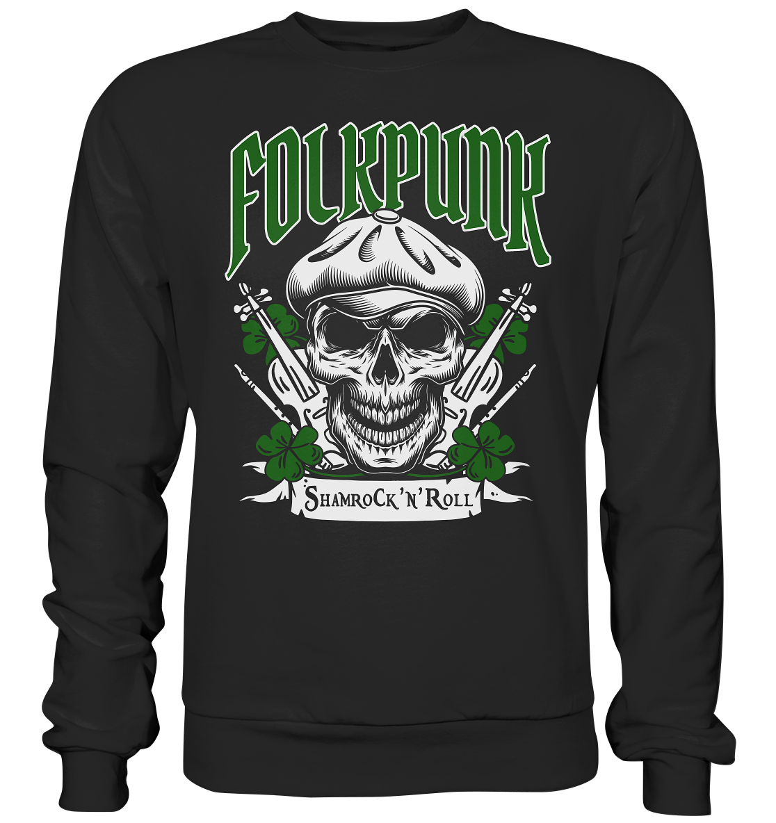 Folkpunk "Shamrock'n'Roll" - Premium Sweatshirt