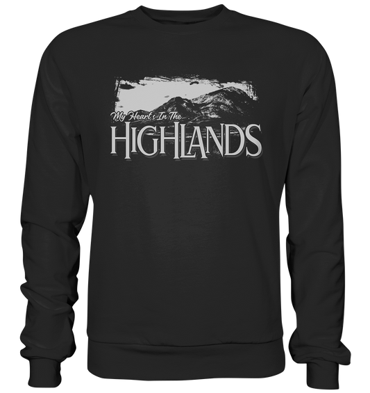 "My Heart's In The Highlands" - Premium Sweatshirt