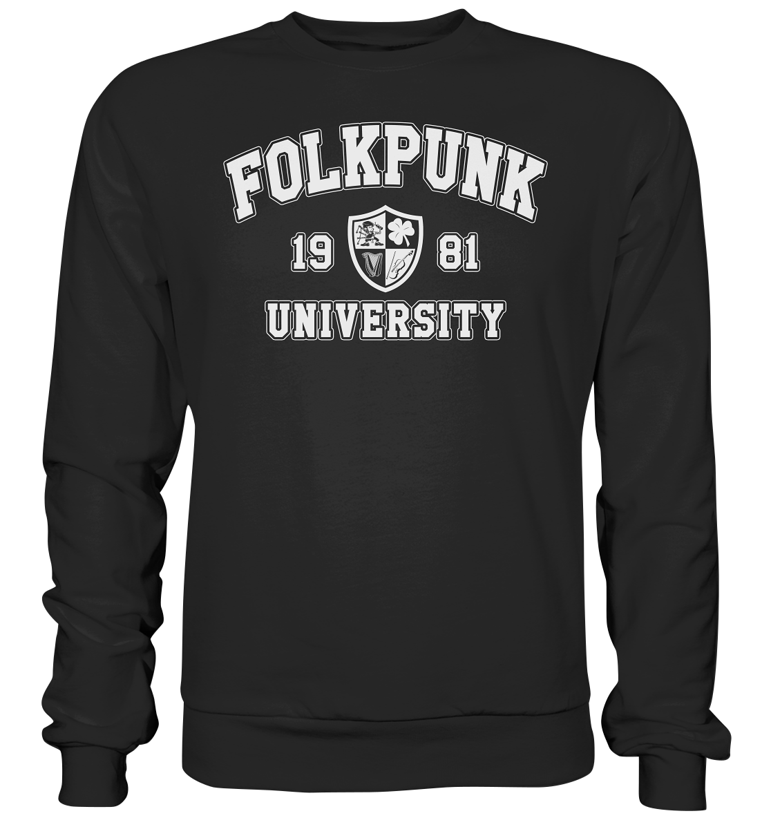 Folkpunk "University" - Premium Sweatshirt