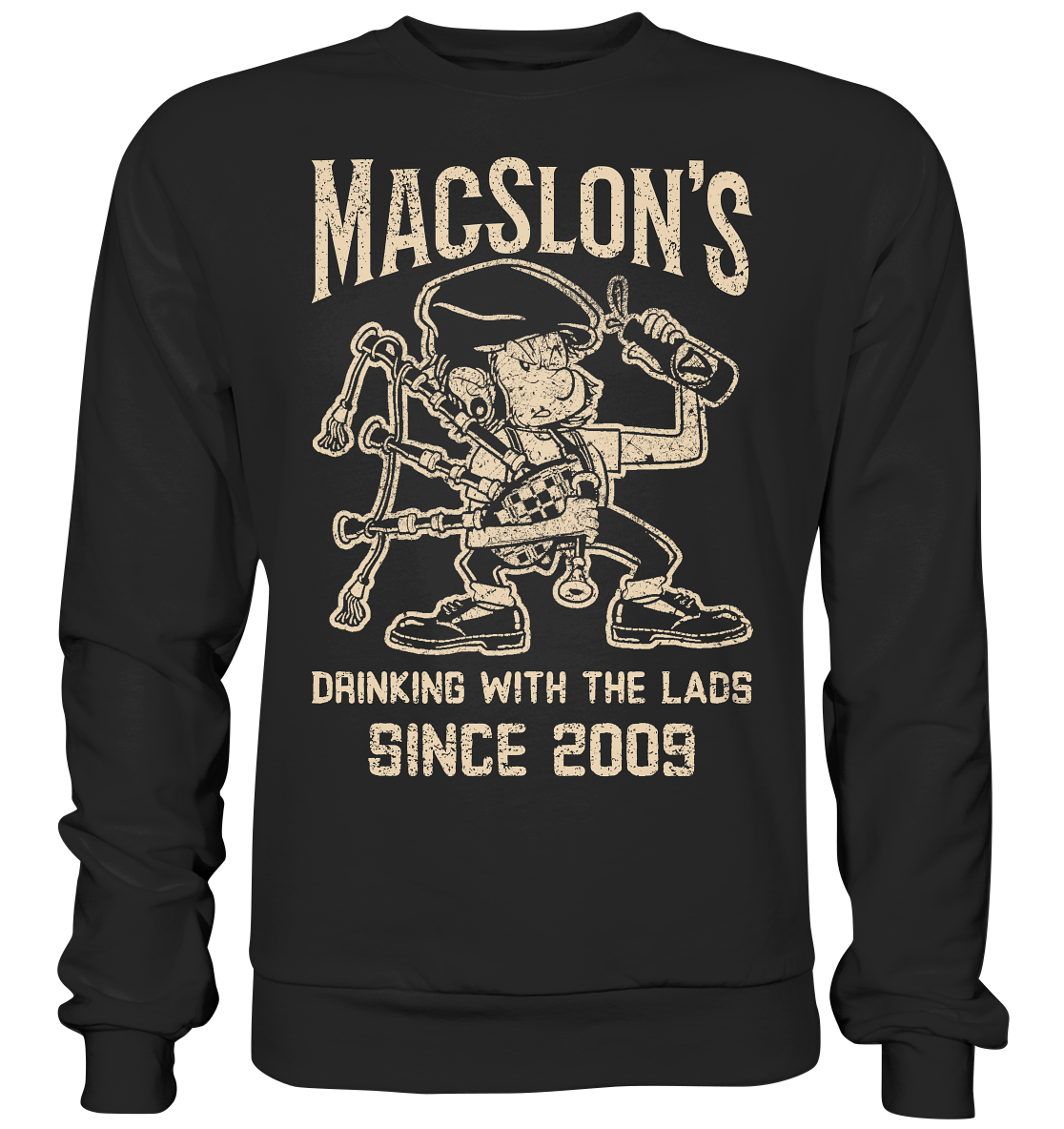 MacSlon's "Drinking With The Lads" - Premium Sweatshirt