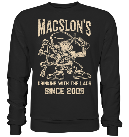 MacSlon's "Drinking With The Lads" - Premium Sweatshirt