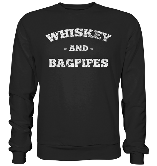 "Whiskey & Bagpipes" - Premium Sweatshirt