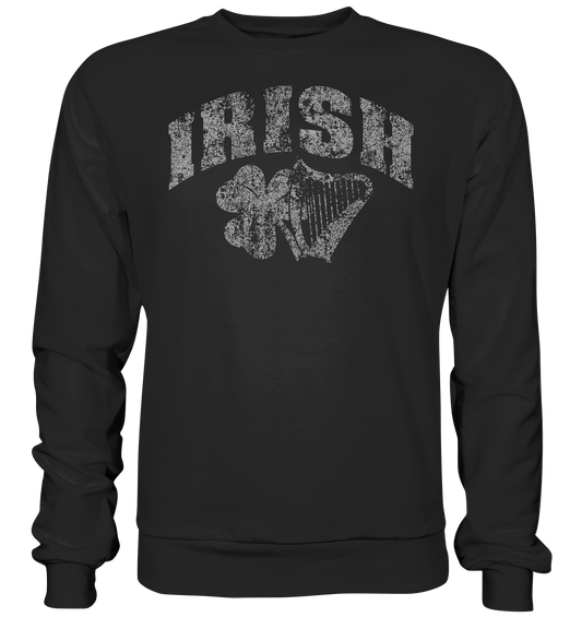 Irish "Shamrock & Harp" - Premium Sweatshirt