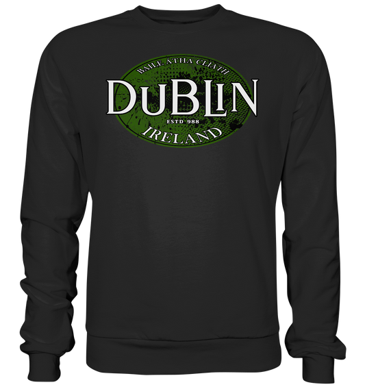 Dublin "Ireland / Baile Átha Cliath / Estd 988" - Premium Sweatshirt