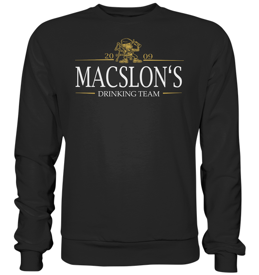 MacSlon's "Drinking Team" - Premium Sweatshirt