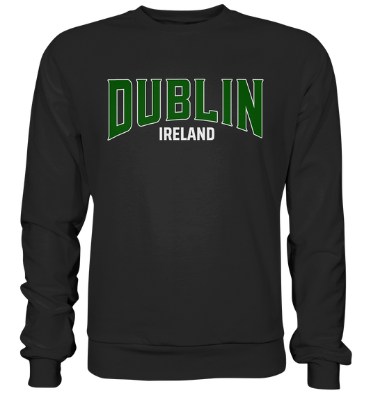 Dublin / Ireland "Green Logo" - Premium Sweatshirt