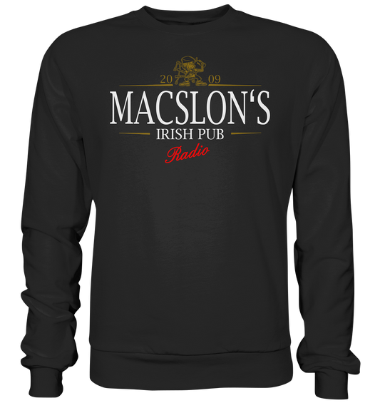 MacSlon's Irish Pub Radio "Stout" - Premium Sweatshirt
