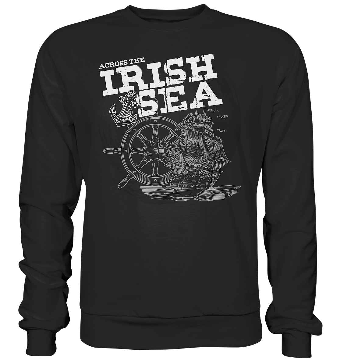 Across The Irish Sea - Premium Sweatshirt