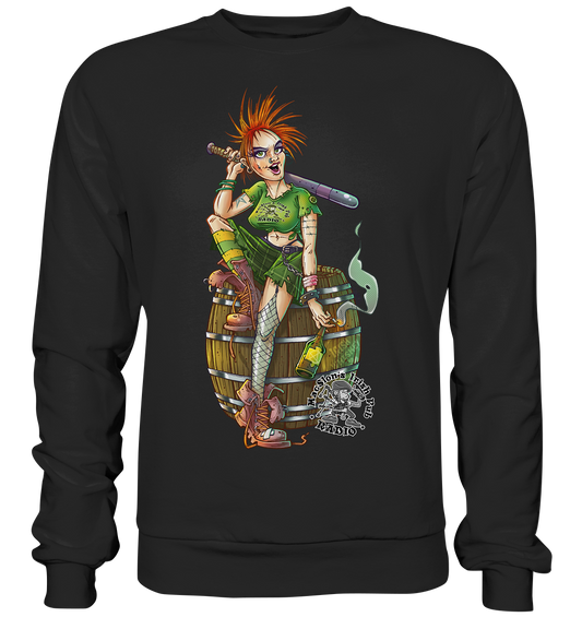 Irish Punkrock Girl - Premium Sweatshirt