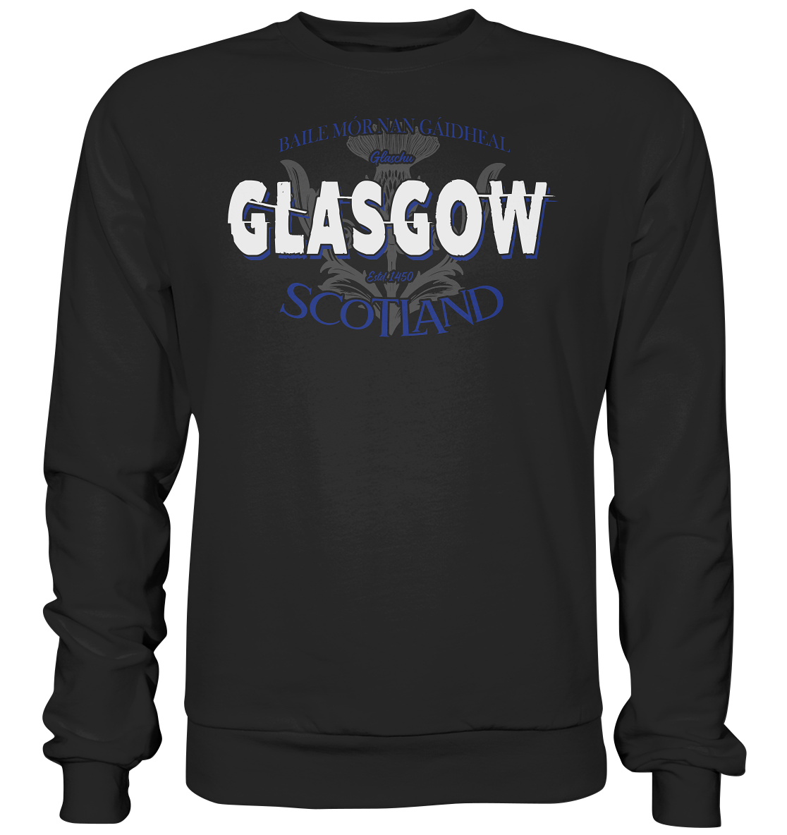 Glasgow "Baile Mòr nan Gàidheal" - Premium Sweatshirt