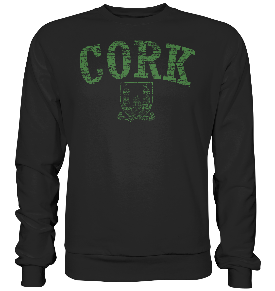 "Cork - Statio Bene Fida Carinis" - Premium Sweatshirt