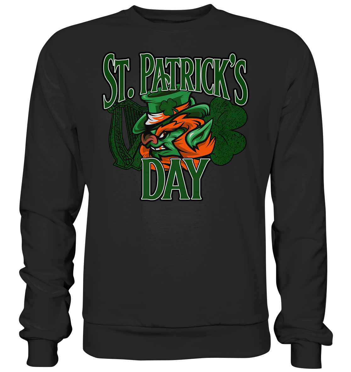 St. Patricks Day "Leprechaun" - Premium Sweatshirt