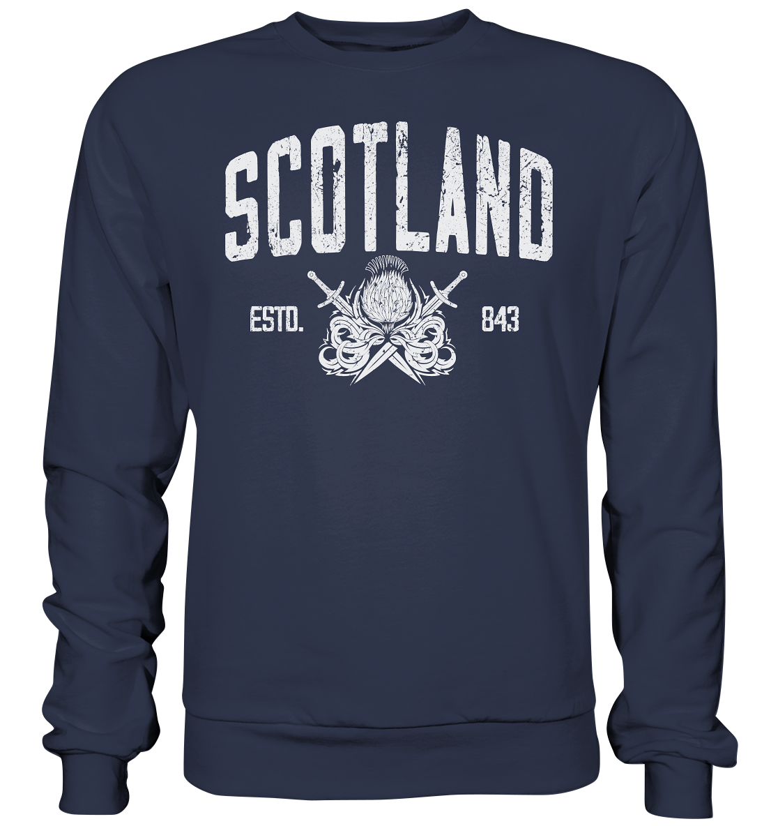 Scotland "Estd. 843" - Premium Sweatshirt