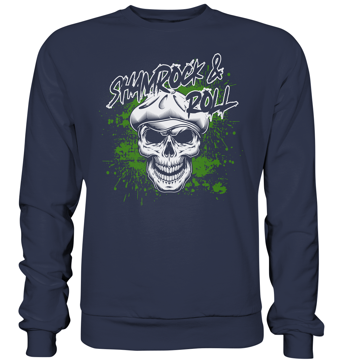 Shamrock And Roll "Skull" - Premium Sweatshirt