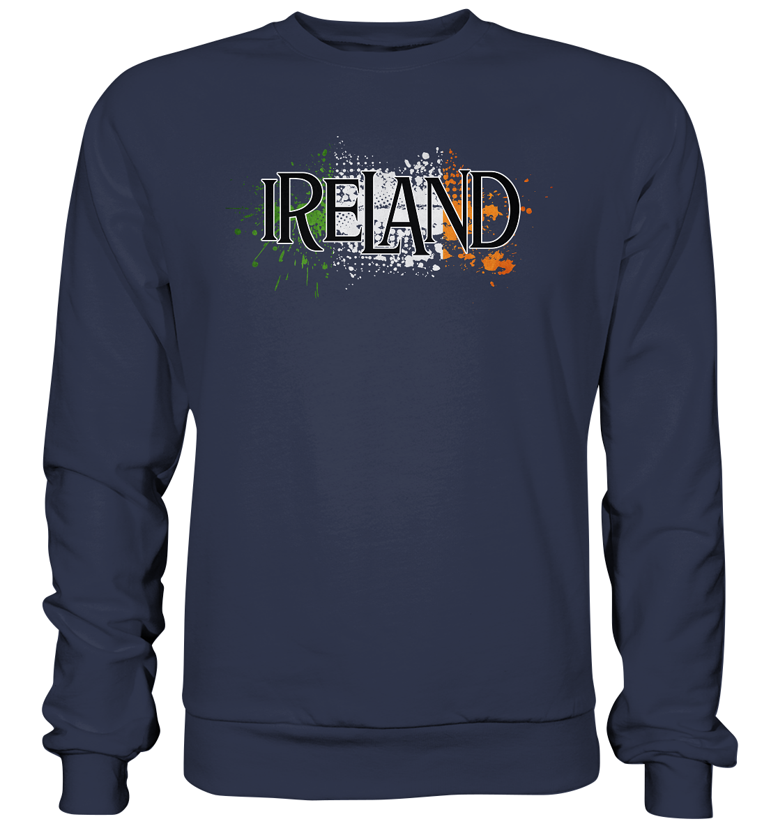 Ireland "Flag Splatter" - Premium Sweatshirt