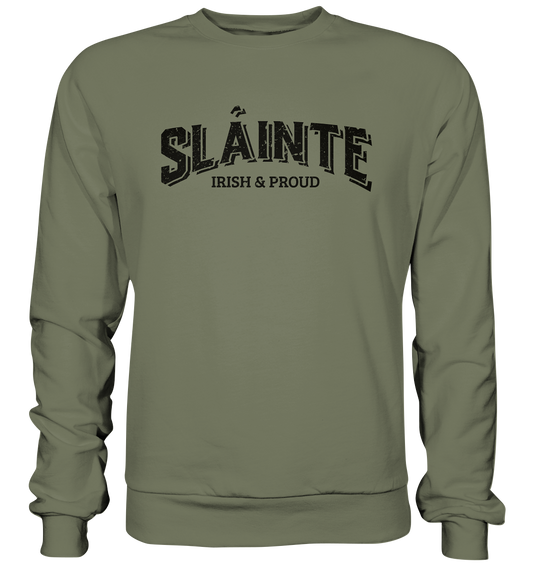 Sláinte "Irish & Proud" - Premium Sweatshirt