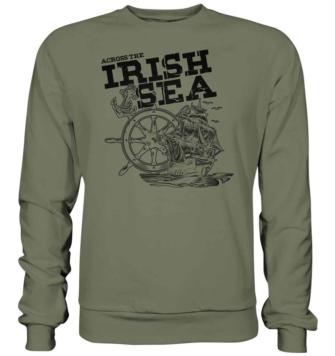 Across The Irish Sea - Premium Sweatshirt
