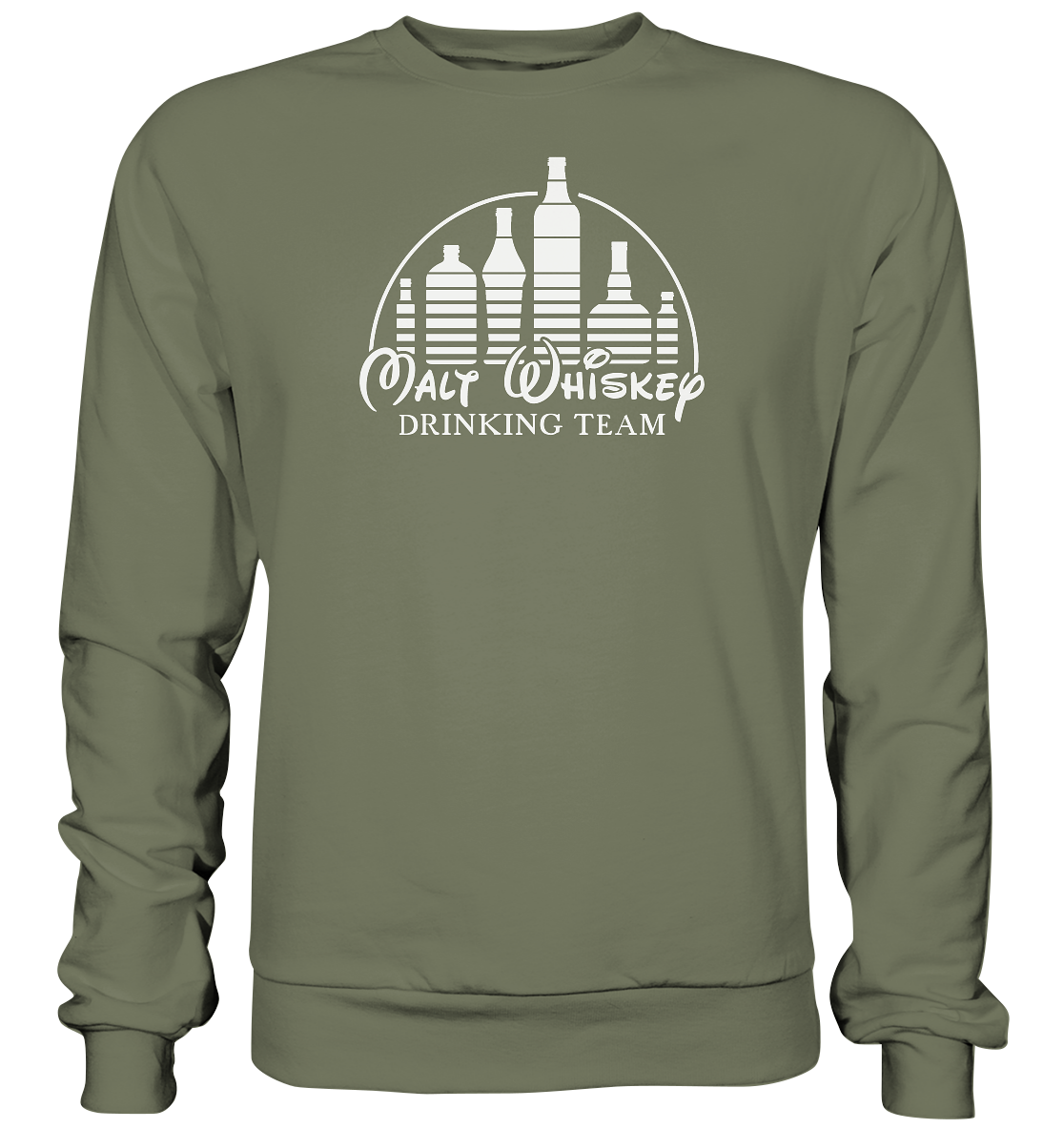 Malt Whiskey "Drinking Team" - Premium Sweatshirt