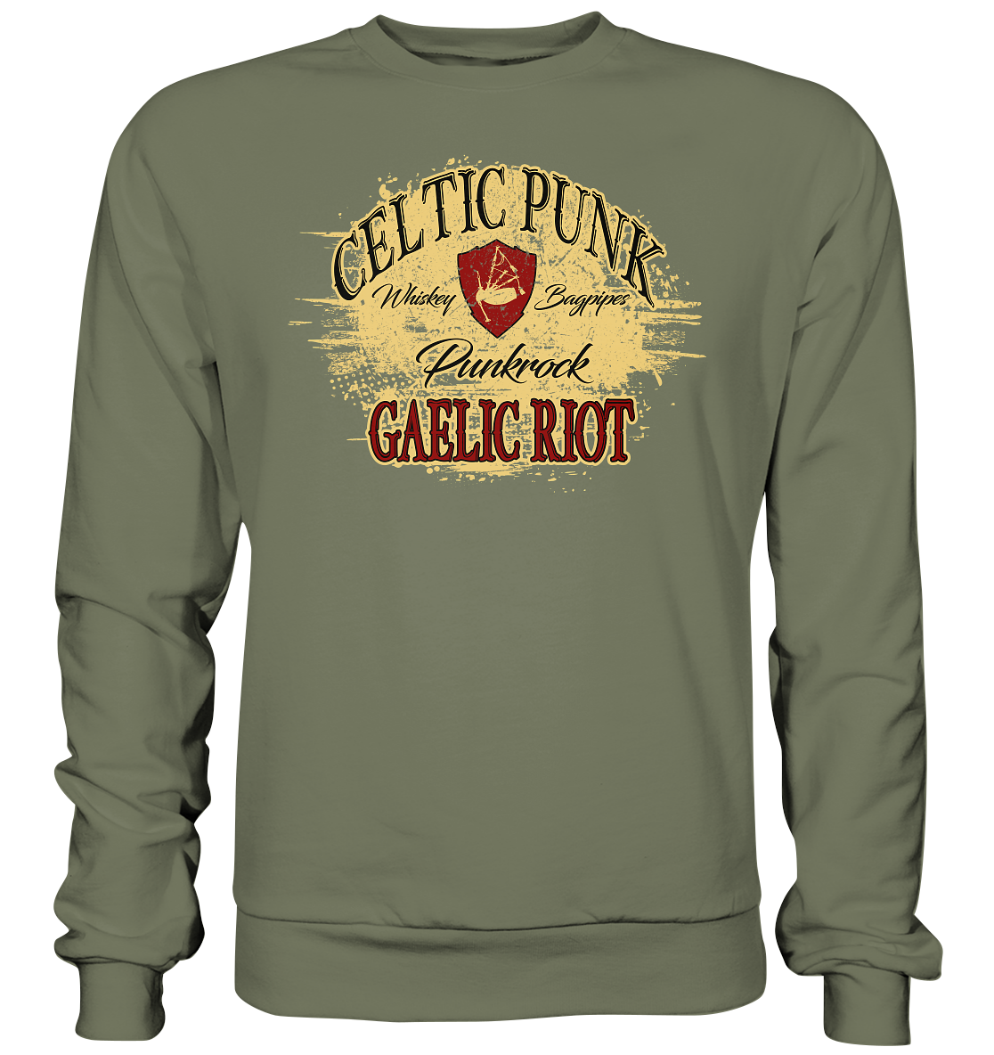 Celtic Punk "Gaelic Riot" - Premium Sweatshirt
